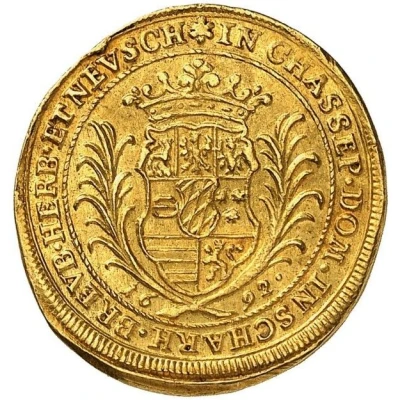 1 Ducat - Maximilian Charles back