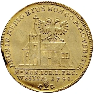 1 Ducat Peace of Westphalia back