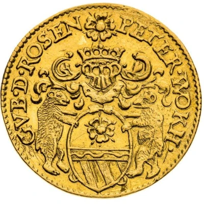 1 Ducat - Petr Vok of Rosenberg front