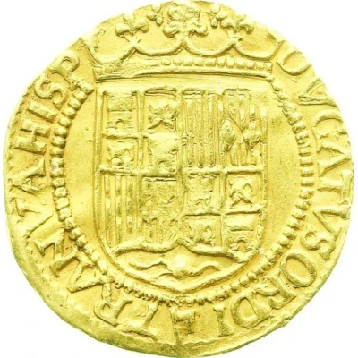 1 Ducat - Philip II Spanish type ND back