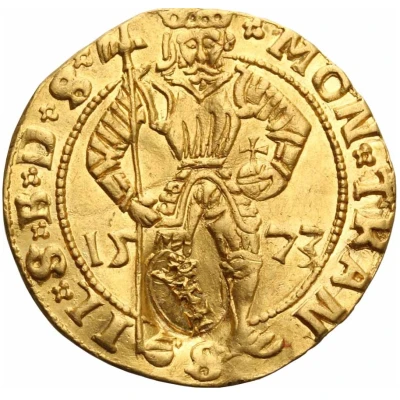 1 Ducat Siege coinage; countermarked front