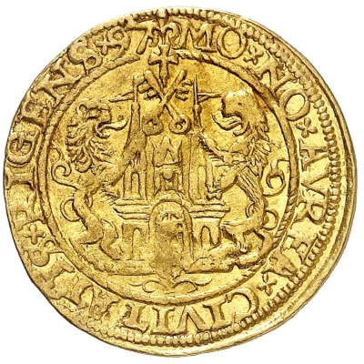 1 Ducat - Sigismund III Vasa Riga back