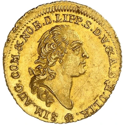 1 Ducat - Simon August Birth of Friedrich Wilhelm Leopold front