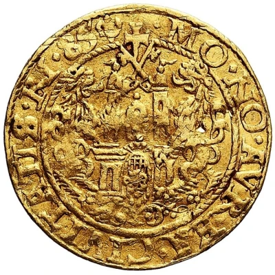 1 Ducat - Stephen Báthory Riga back