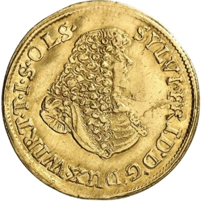 1 Ducat - Sylvius II Frederick front