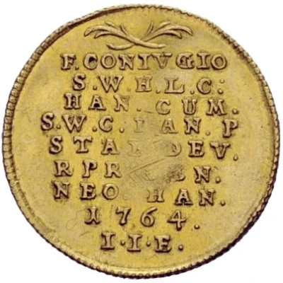 1 Ducat - William IX Marriage back