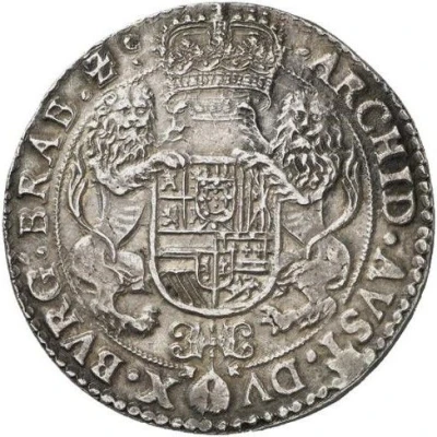 1 Ducaton - Philip IV Second bust, piedfort of double weight back