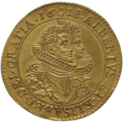 1 Ducaton d'Or - Albert and Isabella front