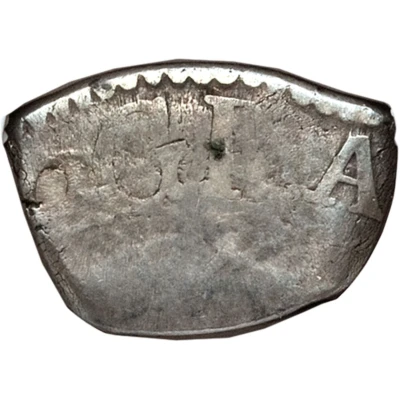 1 Escalin Countermarked coinage ND back