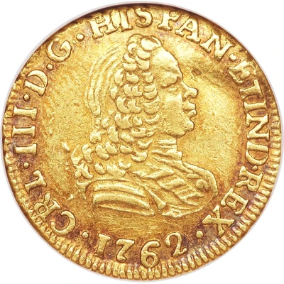 1 Escudo - Charles III bust of Ferdinand VI front