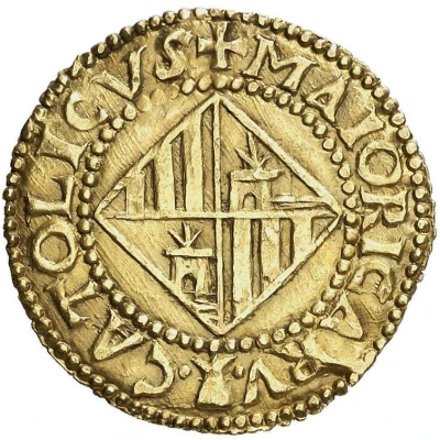 1 Escudo - Charles III pretender back