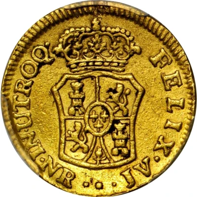 1 Escudo - Charles III back