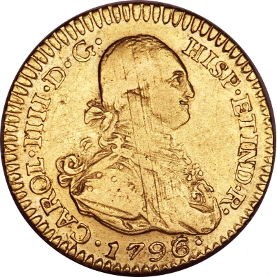 1 Escudo - Charles IV front