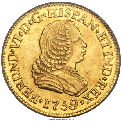 1 Escudo - Ferdinand VI front