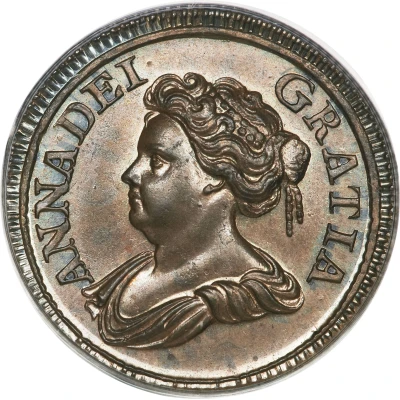 1 Farthing - Anne front