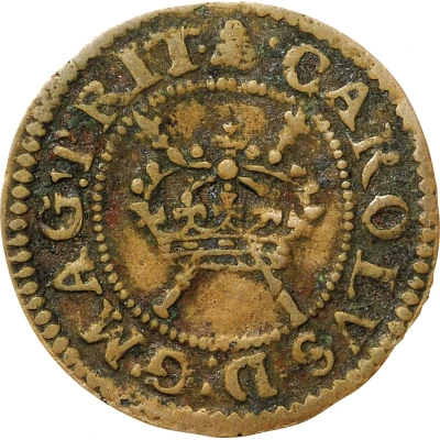 1 Farthing - Charles I "Maltravers" issue ND front