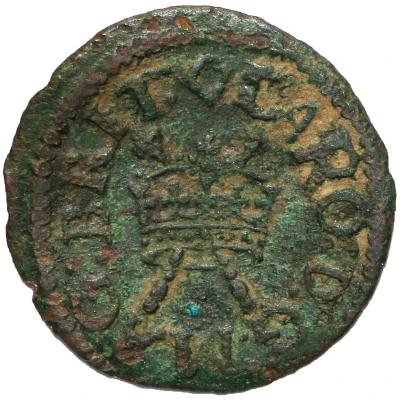 1 Farthing - Charles I Richmond issue; type 1b ND front