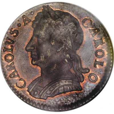 1 Farthing - Charles II front