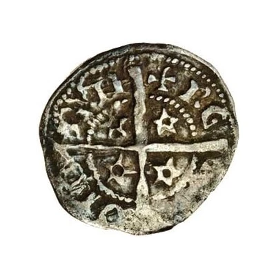 1 Farthing - David II 1st Coinage, 1st Issue ND back