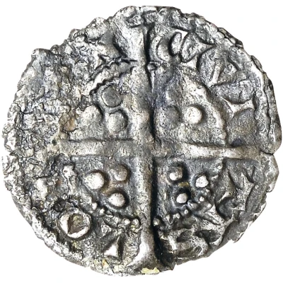 1 Farthing - Edward I Class 10 ND back