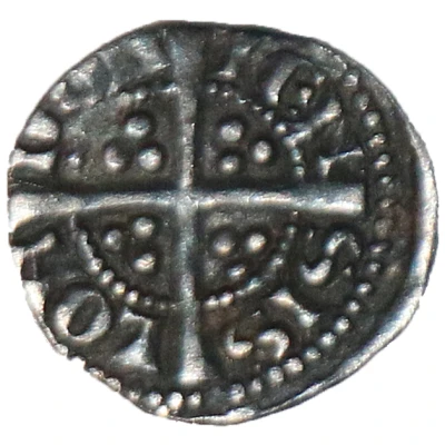 1 Farthing - Edward I Class 3de ND back