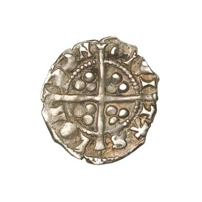 1 Farthing - Edward III 3rd coinage; London ND back