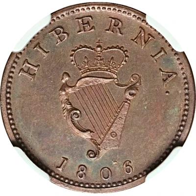 1 Farthing - George III Type ".D:G.REX." back