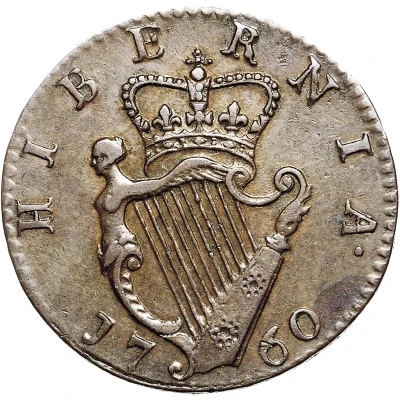 1 Farthing - George II back