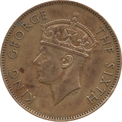 1 Farthing - George VI Without "King and Emperor" front