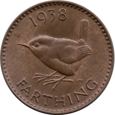 1 Farthing - George VI with 'IND:IMP' back