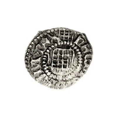 1 Farthing - Henry VIII 1st coinage; London ND front