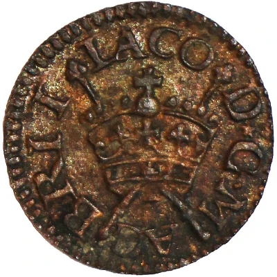 1 Farthing - James I Harington issue; type 1b ND front