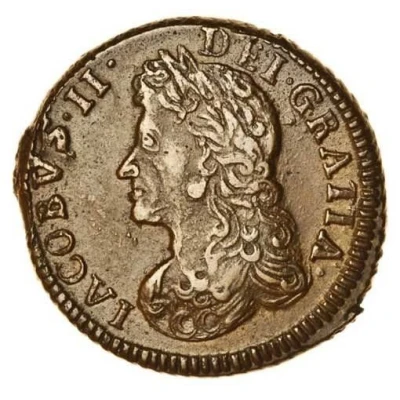 1 Farthing - James II Limerick Siege Coinage front