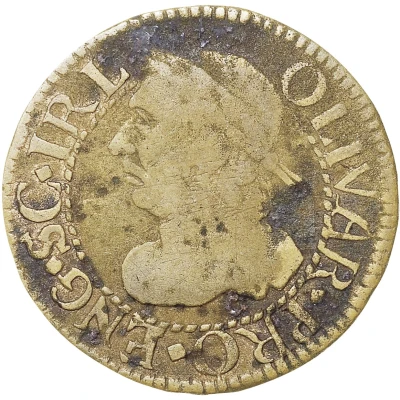 1 Farthing - Oliver Cromwell ND front