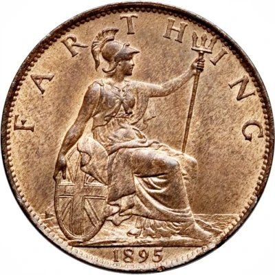 1 Farthing - Victoria 4th portrait back