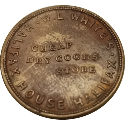 1 Farthing W.L. White's Halifax House ND back