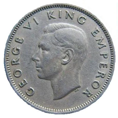 1 Florin - George VI 2nd type front