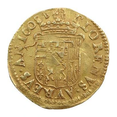 1 Florin d'Or - Eric of Lorraine back