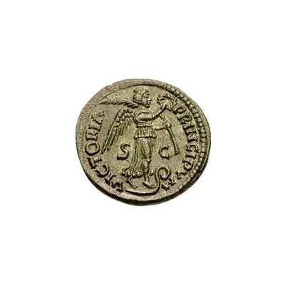 1 Follis - Theodahad Rome back