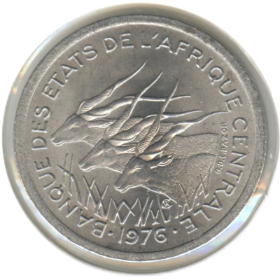 1 Franc CFA front