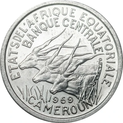 1 Franc CFA front