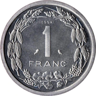 1 Franc Essai back