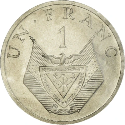 1 Franc Pattern front