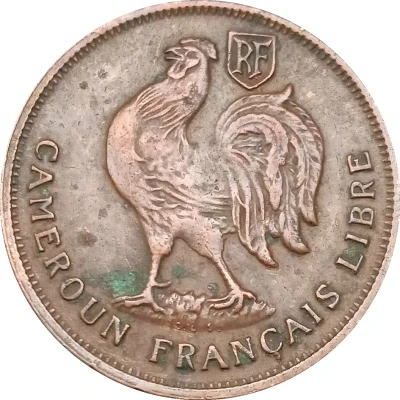 1 Franc with "LIBRE" front