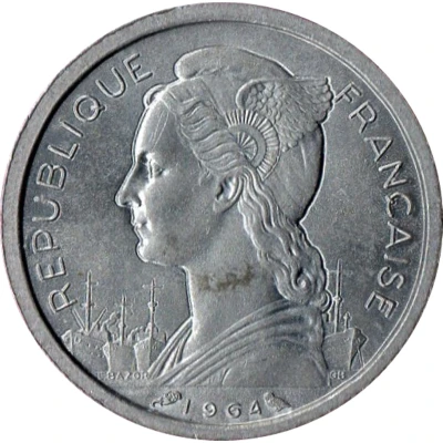 1 Franc front