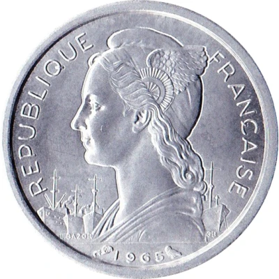 1 Franc front