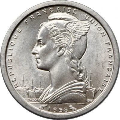 1 Franc front