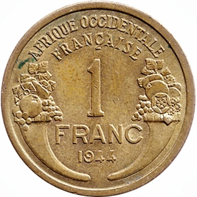 1 Franc back