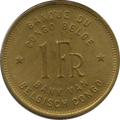 1 Franc front