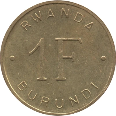 1 Franc front